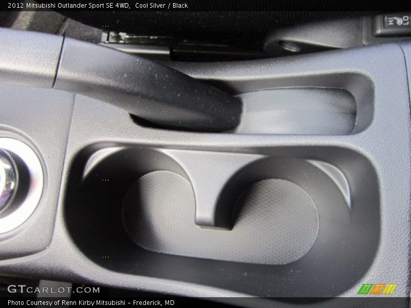 Cool Silver / Black 2012 Mitsubishi Outlander Sport SE 4WD