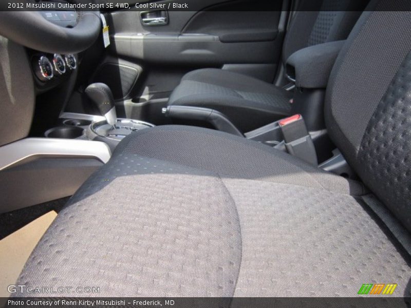 Cool Silver / Black 2012 Mitsubishi Outlander Sport SE 4WD
