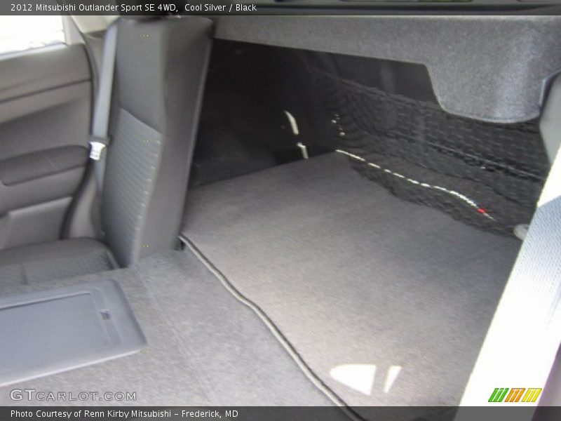 Cool Silver / Black 2012 Mitsubishi Outlander Sport SE 4WD