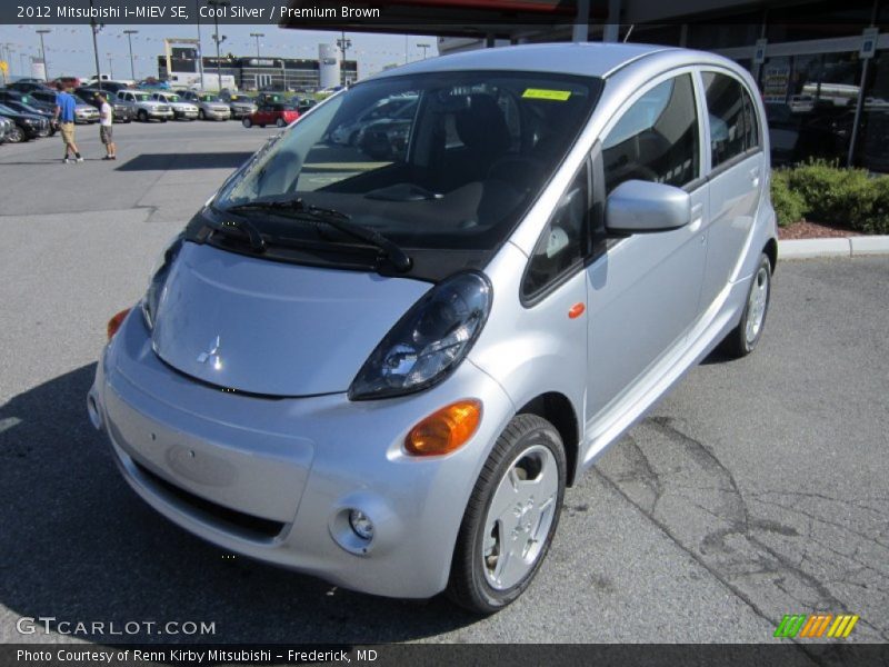 Cool Silver / Premium Brown 2012 Mitsubishi i-MiEV SE