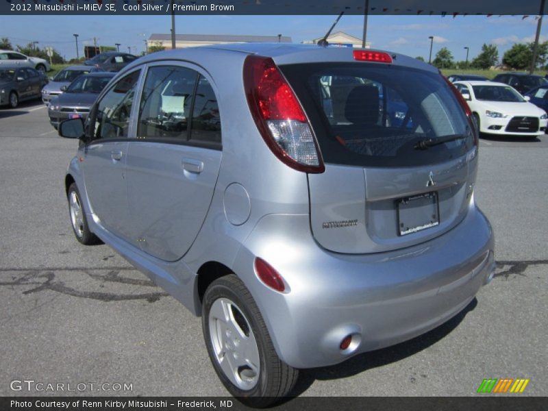 Cool Silver / Premium Brown 2012 Mitsubishi i-MiEV SE