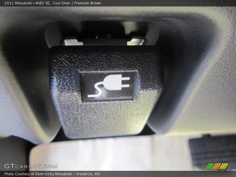 Cool Silver / Premium Brown 2012 Mitsubishi i-MiEV SE
