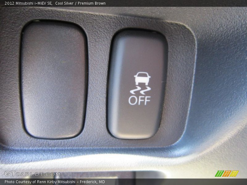Cool Silver / Premium Brown 2012 Mitsubishi i-MiEV SE