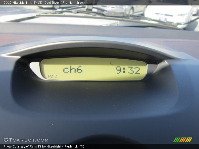 Cool Silver / Premium Brown 2012 Mitsubishi i-MiEV SE