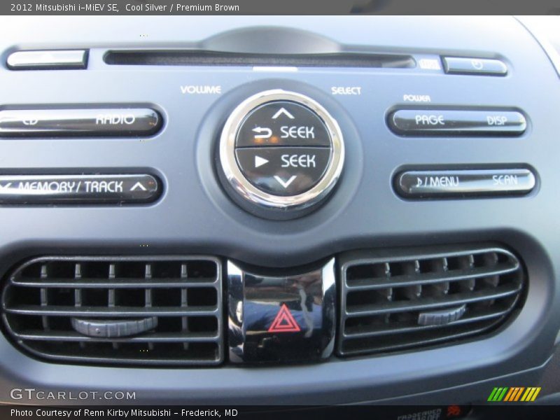 Controls of 2012 i-MiEV SE