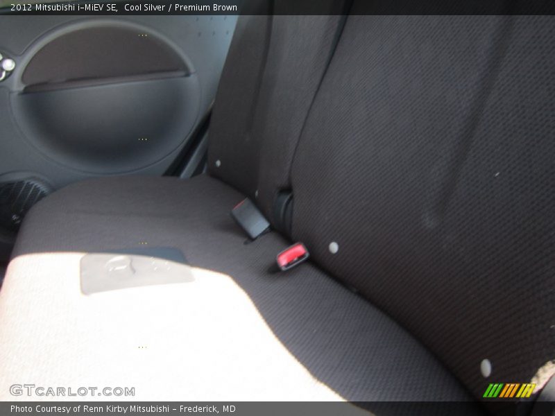 Cool Silver / Premium Brown 2012 Mitsubishi i-MiEV SE