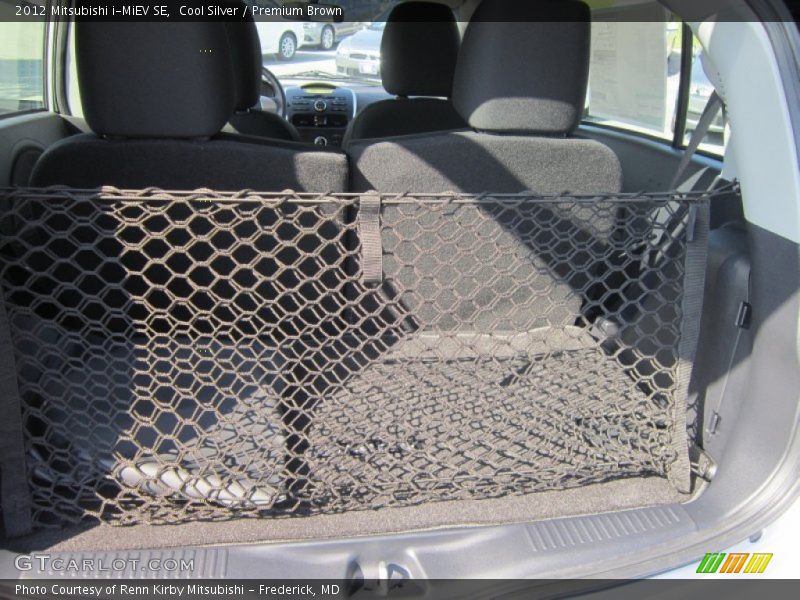 Cool Silver / Premium Brown 2012 Mitsubishi i-MiEV SE