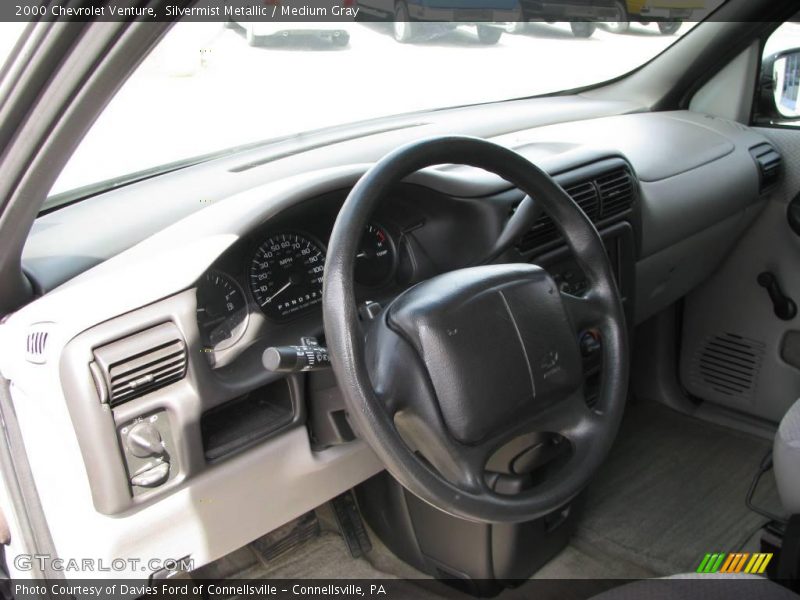 Silvermist Metallic / Medium Gray 2000 Chevrolet Venture