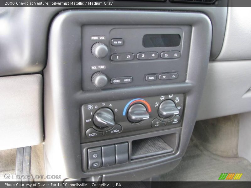 Silvermist Metallic / Medium Gray 2000 Chevrolet Venture