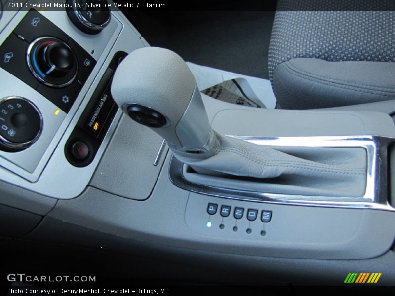 Silver Ice Metallic / Titanium 2011 Chevrolet Malibu LS