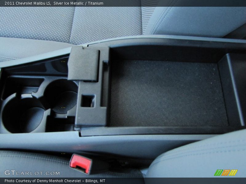 Silver Ice Metallic / Titanium 2011 Chevrolet Malibu LS