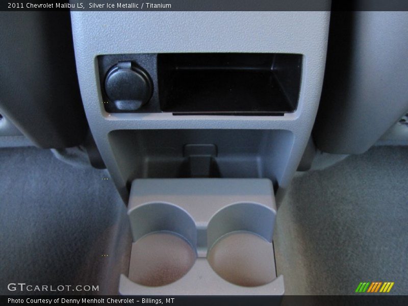 Silver Ice Metallic / Titanium 2011 Chevrolet Malibu LS