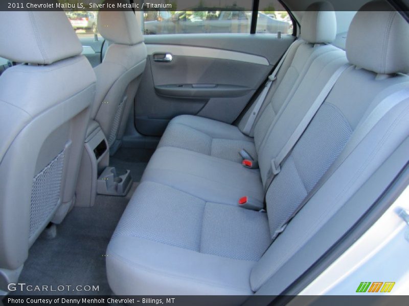 Silver Ice Metallic / Titanium 2011 Chevrolet Malibu LS