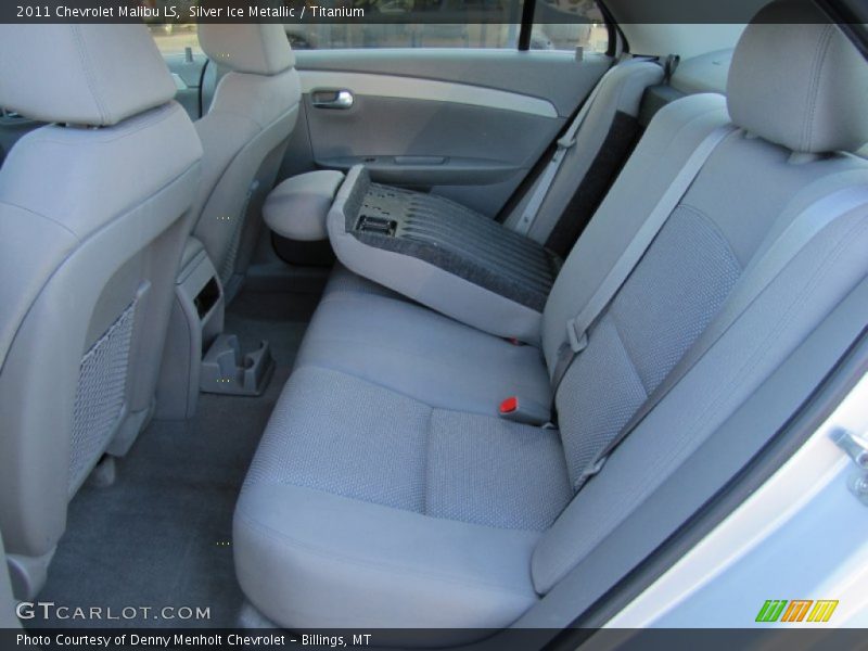 Silver Ice Metallic / Titanium 2011 Chevrolet Malibu LS