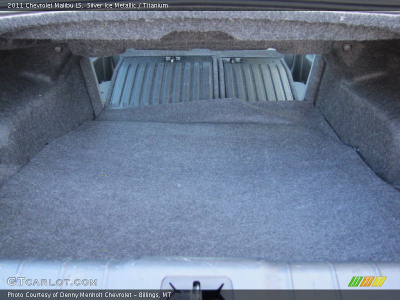 Silver Ice Metallic / Titanium 2011 Chevrolet Malibu LS