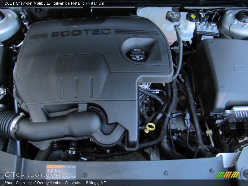 Silver Ice Metallic / Titanium 2011 Chevrolet Malibu LS