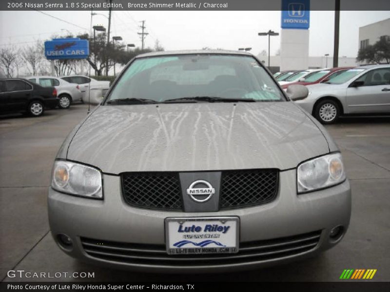 Bronze Shimmer Metallic / Charcoal 2006 Nissan Sentra 1.8 S Special Edition