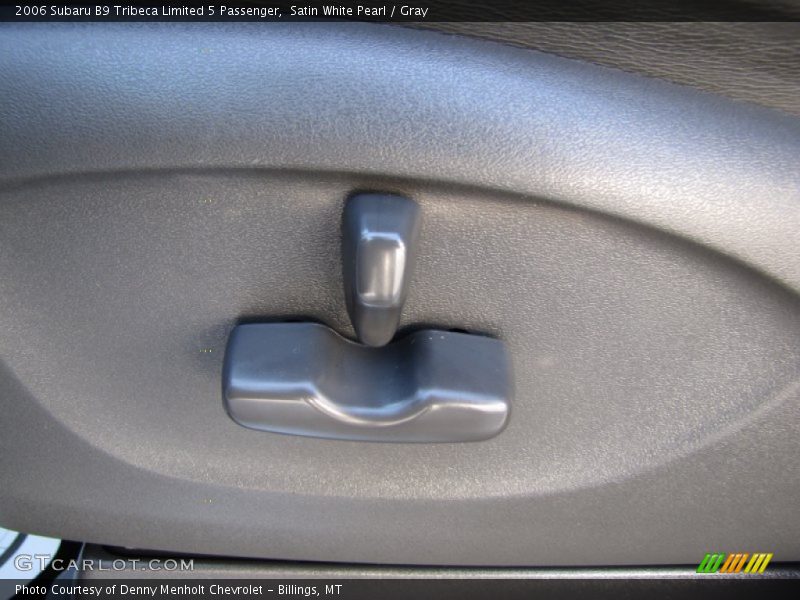 Satin White Pearl / Gray 2006 Subaru B9 Tribeca Limited 5 Passenger