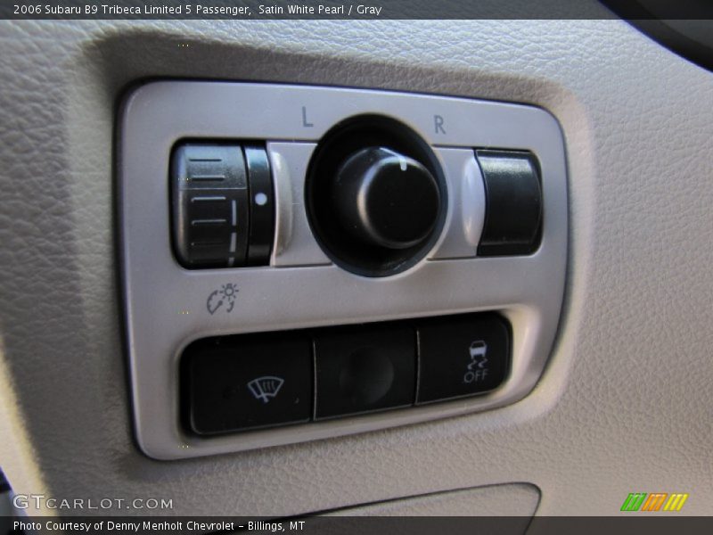 Satin White Pearl / Gray 2006 Subaru B9 Tribeca Limited 5 Passenger