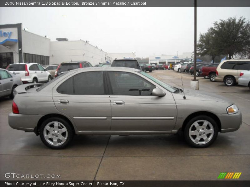 Bronze Shimmer Metallic / Charcoal 2006 Nissan Sentra 1.8 S Special Edition