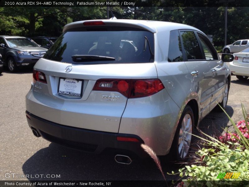 Palladium Silver Metallic / Ebony 2010 Acura RDX SH-AWD Technology