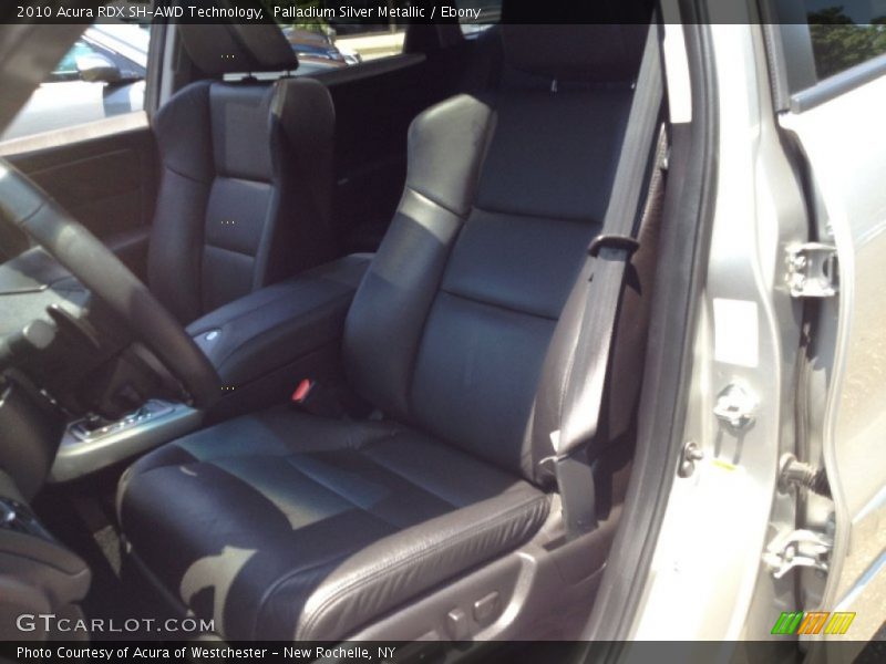 Palladium Silver Metallic / Ebony 2010 Acura RDX SH-AWD Technology