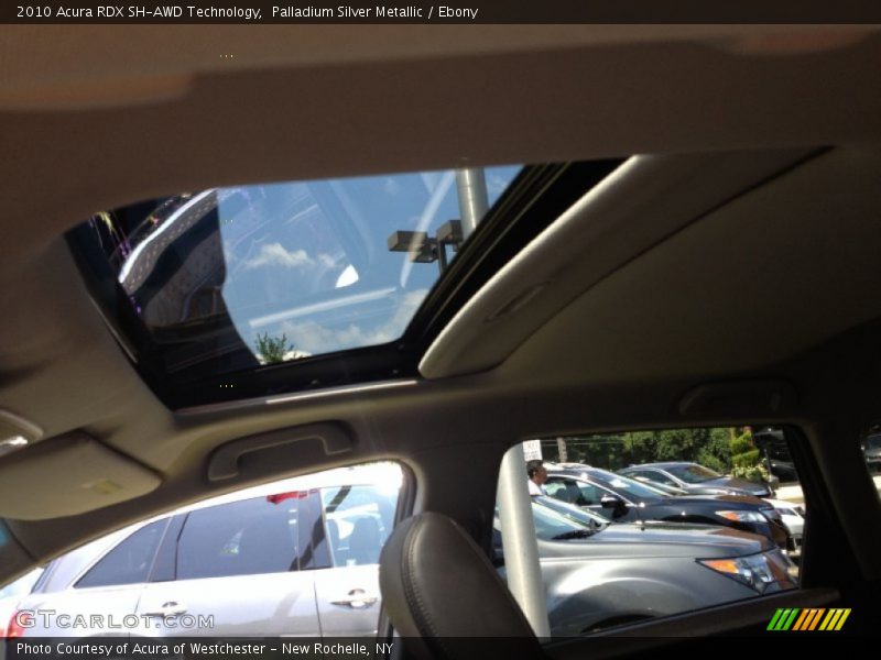 Palladium Silver Metallic / Ebony 2010 Acura RDX SH-AWD Technology