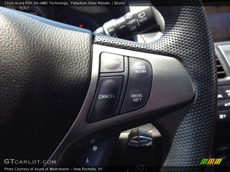 Palladium Silver Metallic / Ebony 2010 Acura RDX SH-AWD Technology
