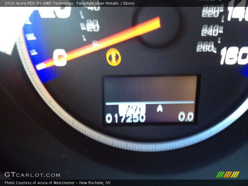 Palladium Silver Metallic / Ebony 2010 Acura RDX SH-AWD Technology