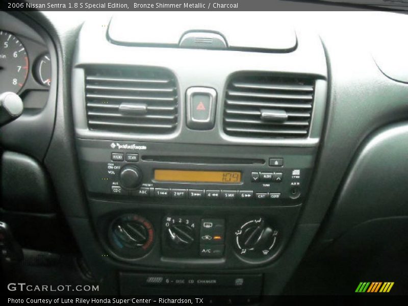 Bronze Shimmer Metallic / Charcoal 2006 Nissan Sentra 1.8 S Special Edition
