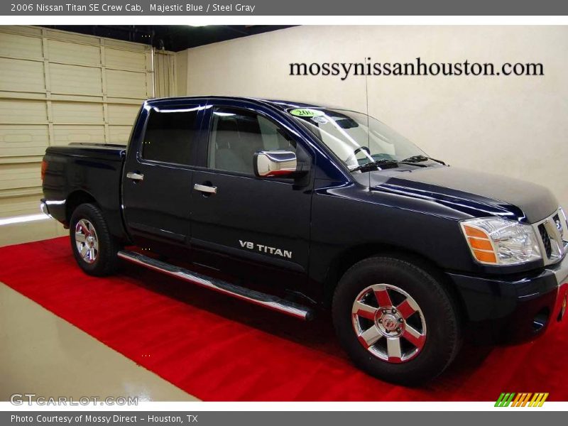 Majestic Blue / Steel Gray 2006 Nissan Titan SE Crew Cab