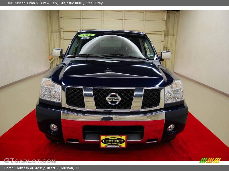 Majestic Blue / Steel Gray 2006 Nissan Titan SE Crew Cab