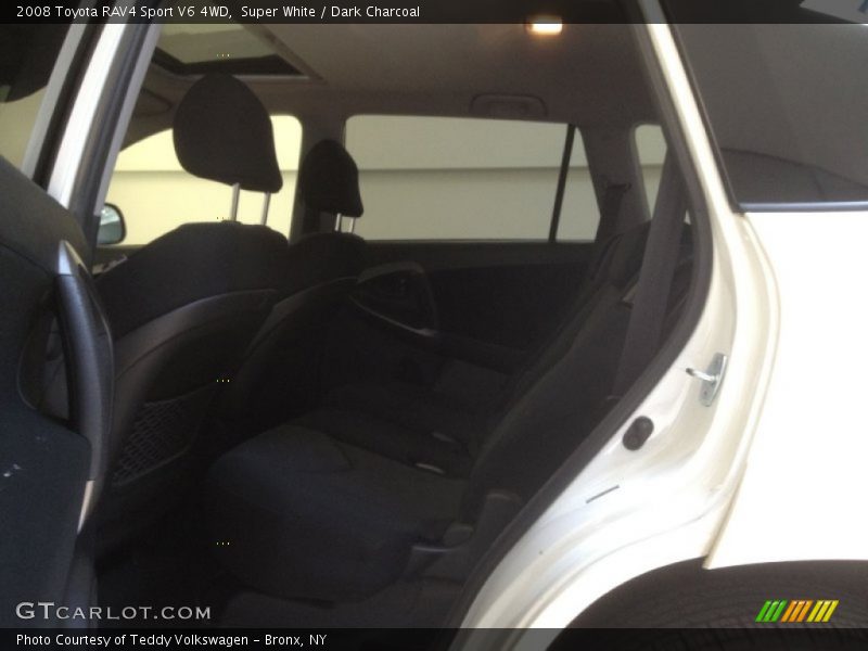 Super White / Dark Charcoal 2008 Toyota RAV4 Sport V6 4WD
