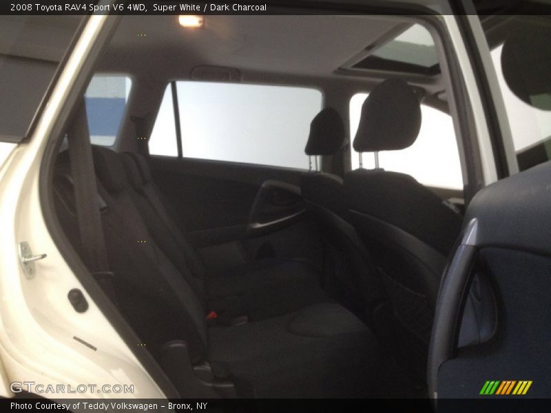 Super White / Dark Charcoal 2008 Toyota RAV4 Sport V6 4WD