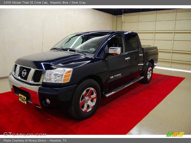 Majestic Blue / Steel Gray 2006 Nissan Titan SE Crew Cab