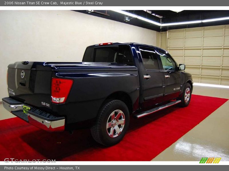 Majestic Blue / Steel Gray 2006 Nissan Titan SE Crew Cab