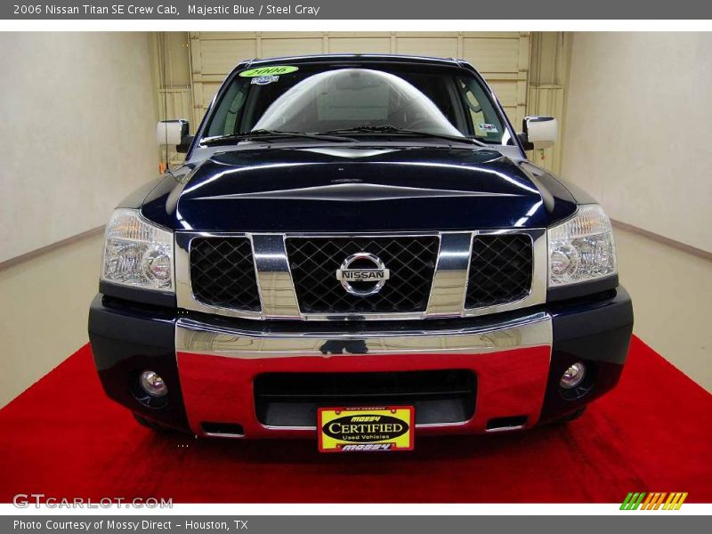Majestic Blue / Steel Gray 2006 Nissan Titan SE Crew Cab