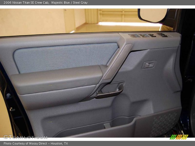 Majestic Blue / Steel Gray 2006 Nissan Titan SE Crew Cab