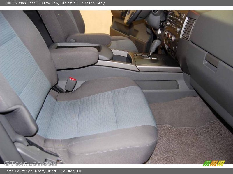 Majestic Blue / Steel Gray 2006 Nissan Titan SE Crew Cab