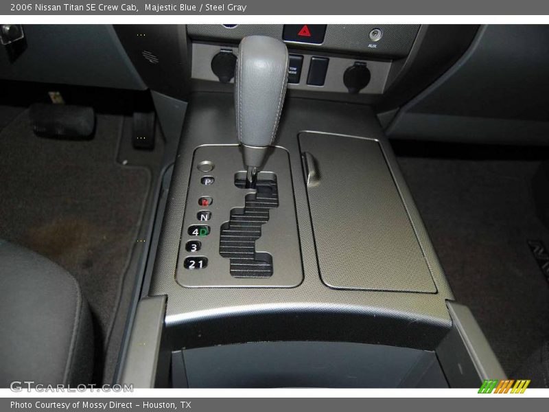 Majestic Blue / Steel Gray 2006 Nissan Titan SE Crew Cab