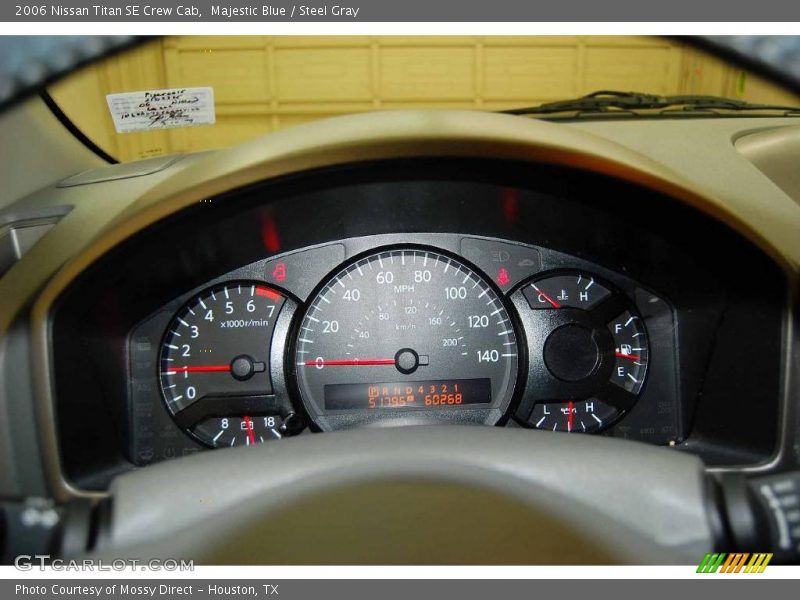 Majestic Blue / Steel Gray 2006 Nissan Titan SE Crew Cab