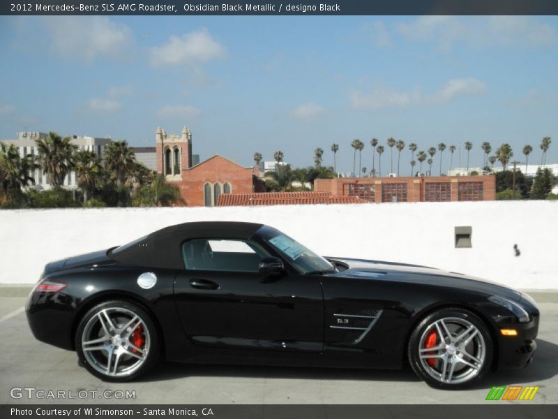  2012 SLS AMG Roadster Obsidian Black Metallic