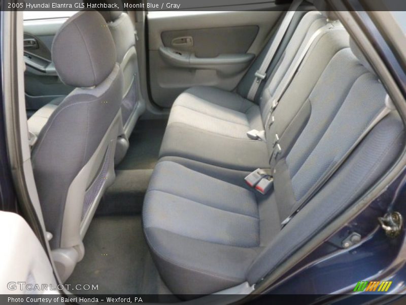 Moonlit Blue / Gray 2005 Hyundai Elantra GLS Hatchback