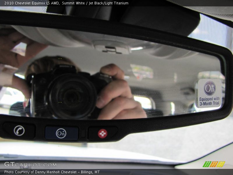 Summit White / Jet Black/Light Titanium 2010 Chevrolet Equinox LS AWD