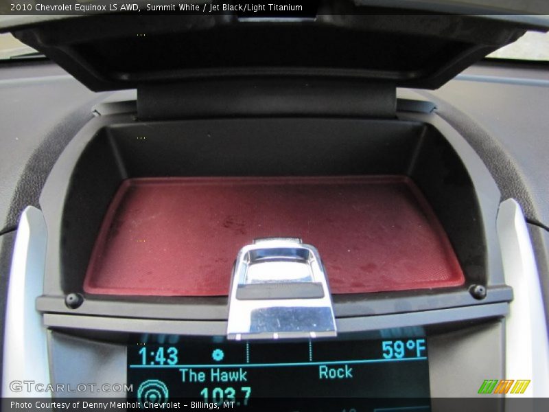 Summit White / Jet Black/Light Titanium 2010 Chevrolet Equinox LS AWD