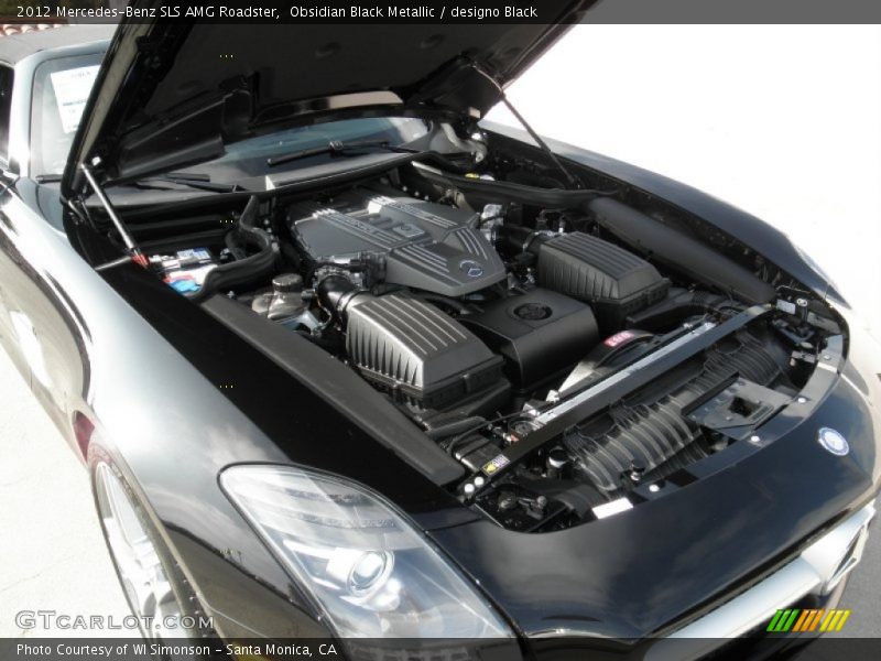  2012 SLS AMG Roadster Engine - 6.3 Liter AMG DOHC 32-Valve VVT V8