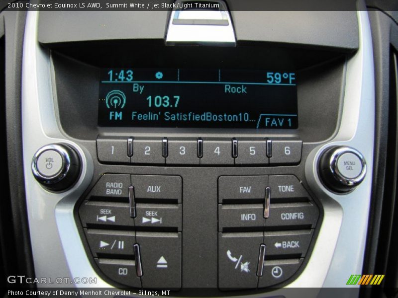 Summit White / Jet Black/Light Titanium 2010 Chevrolet Equinox LS AWD