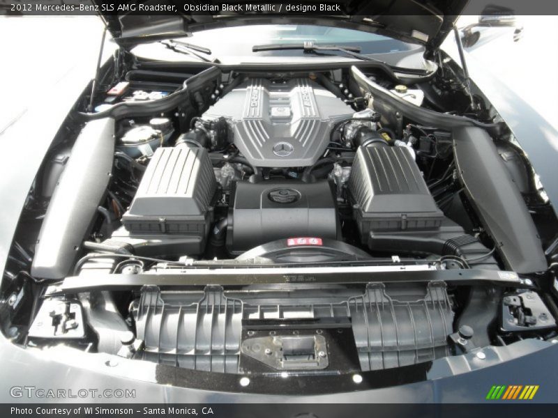  2012 SLS AMG Roadster Engine - 6.3 Liter AMG DOHC 32-Valve VVT V8