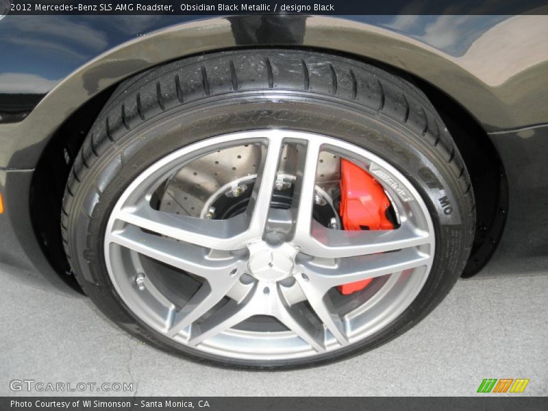  2012 SLS AMG Roadster Wheel