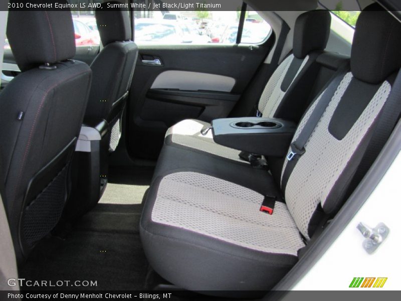 Summit White / Jet Black/Light Titanium 2010 Chevrolet Equinox LS AWD